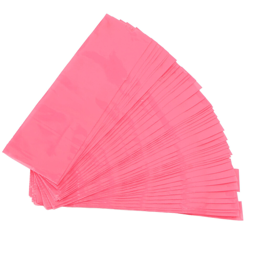 Pink 200Pcs Tattoo Pen Covers Disposable Waterproof Tattoo Pen Protective Bag For Beauty Salon