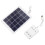 3W 5V Tragbares Solar Panel Ladegerät Polysilicium für Camping im Freien 1