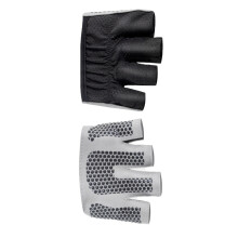 Damen-Mikro-Yoga-Pilates-Handschuhe Anti-Rutsch-Halbhandschuhe Atmungsaktives Netz