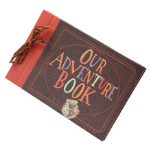 DIY Vintage-Reise-Scrapbook-Album 290x190mm, 40 Seiten