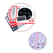 16-teiliger Metall-Kopfknoten-Puzzle-Set | Metallische Spielzeuge mit Verriegelungsmechanismus für Kinder