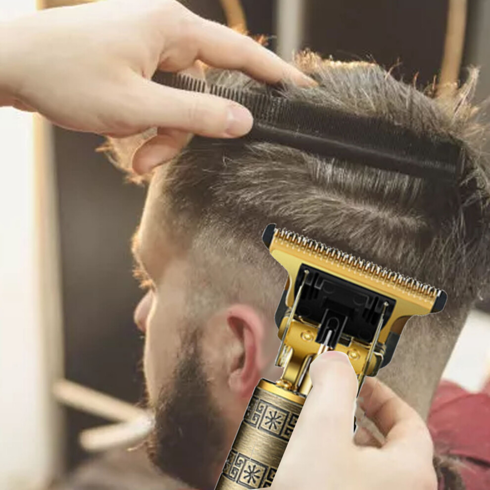 Electric Hair Clipper Incisive Blade Stainless Steel Cutter Washable Hair Grooming Trimmer