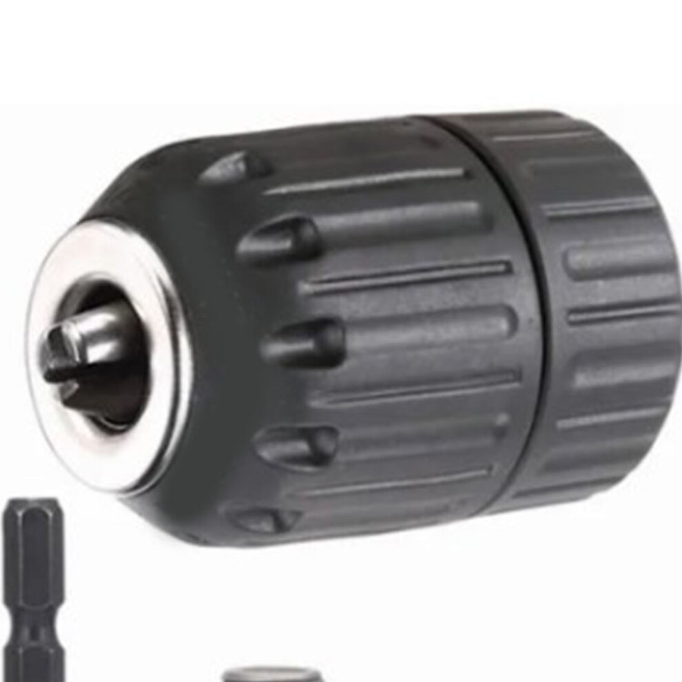 4 Pcs Drill Chuck Adapter Set 10Mm Impact Drill Chuck With Round Hex Shank Connection Rod Electric Wrench Converter 9401318054319
