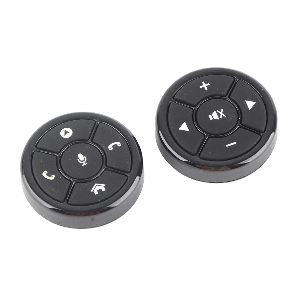 Steering Wheel Controller Wireless Bluetooth Radio Navigation Answer Phone Remote Control Buttons 10 Buttons 8011318054595
