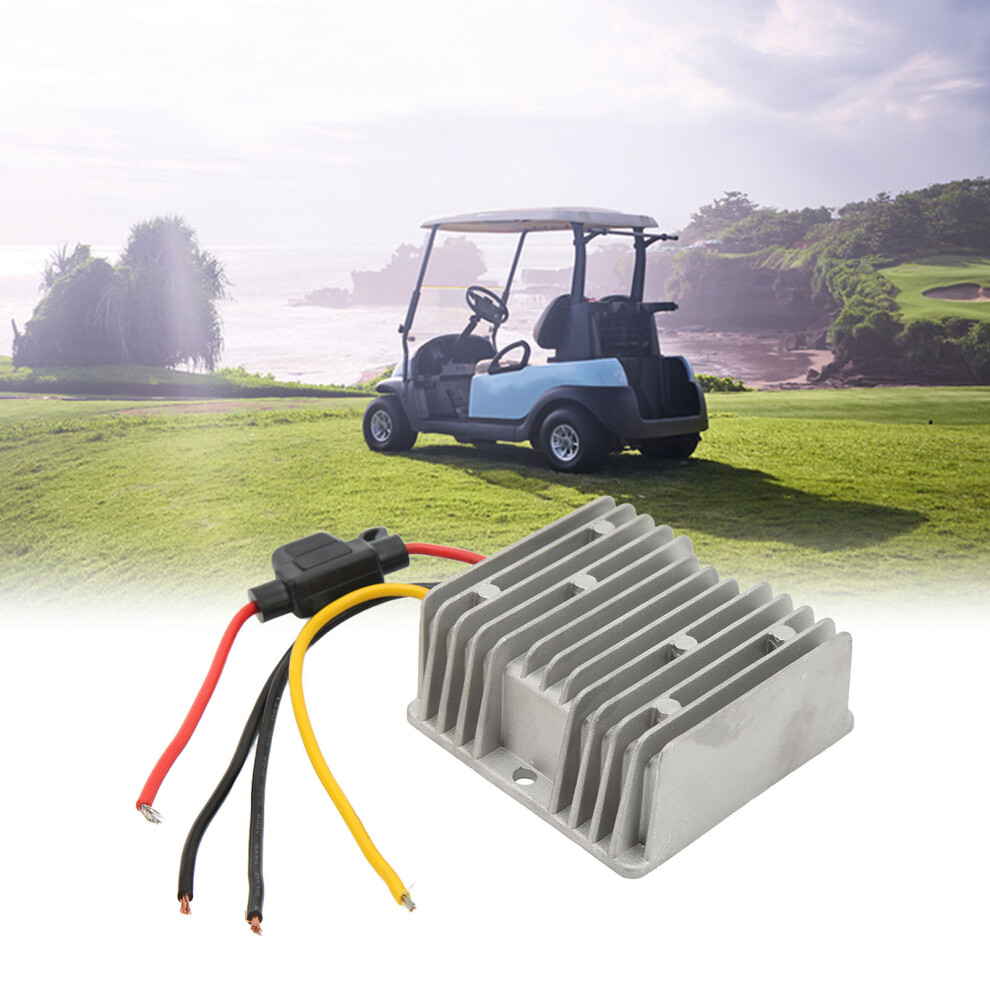 Voltage Regulator Rectifier 13Vâ72V To 12V 120W Voltage Tension Alternator Regulated Rectifier For Golf Carts Cars Trucks Electric Motors 8431318055574