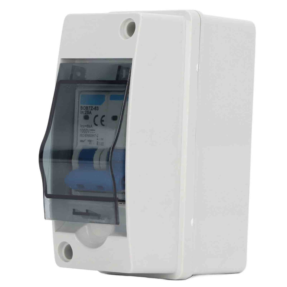 Dc Disconnect Switch Lightning Protection 25A Miniature Circuit Breaker With Ip65 Waterproof Distribution Box 1000V 4161318064361