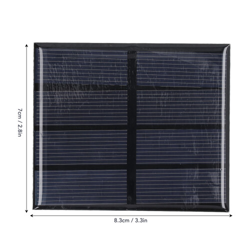0.6W 2V Micro Solar Panel Cell Polysilicon Solar Epoxy Cell Plate DIY Solar Battery Charger Module 2