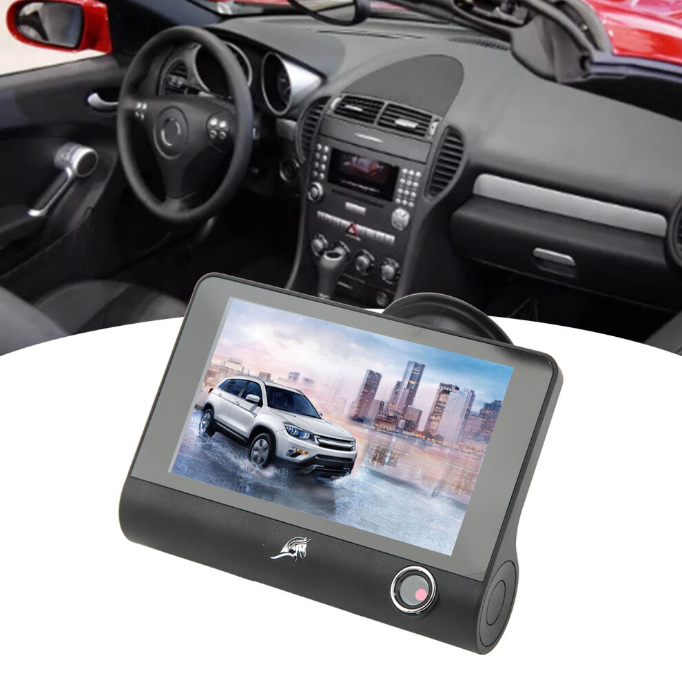 Car Camera Driving Recorder with Powerful Night Vision 4in 3 Camera Automobile Data Recorder-image-OPC-PHS86BN-NEW