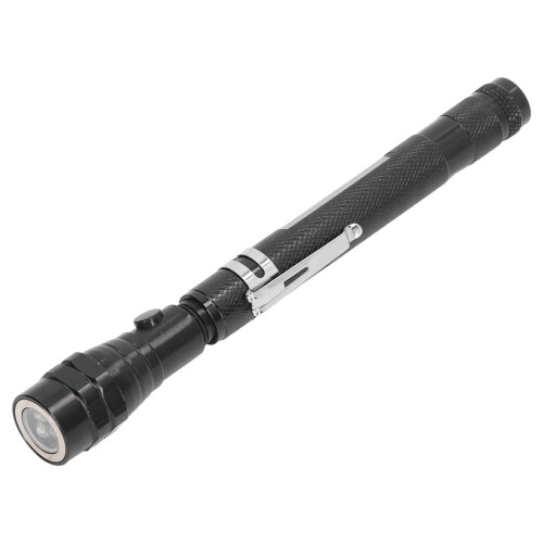 Telescoping Magnetic Pickup Tool Pick Up Rod LED Flashlight Magnet for Screw Nut 1