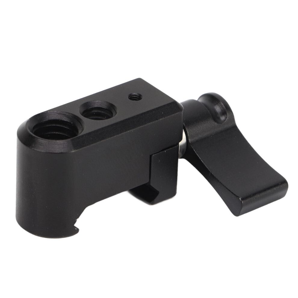 For Nato Rail Clamp Aluminum Alloy Camera Cage Extension Quick Release Clamp With 1/4 Inch 3/8 Inch Screw Hole For Vlog Shooting 4921318082563