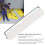 28MM Self Leveling Defoaming Spike Roller PVC Plastic Round Thick Needle Floor Aeration Roller Epoxy Cement Construction Tools 7