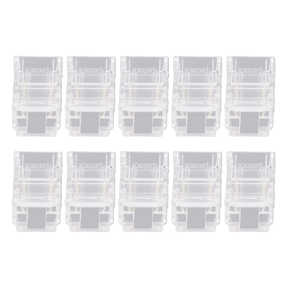 10 Pcs Led Light Strip Connectors 2Pin 8Mm Strip To Strip Solderless Cob Led Light Strip Connectors 3371318086046