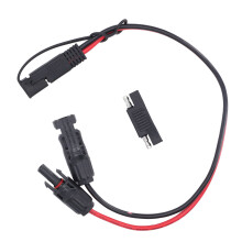 12AWG Solarmodulanschlusskabel PVC Kupfer SAE Adapter 44cm