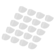 20pcs Desk Corner Protector Safety Silicone Baby Proof Corner Protector for Furniture Pure White