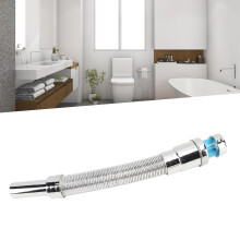Flexible Regentonnenrinnen Fallrohrverlängerung, ausziehbares PVC-Abflussrohr, 2,0 m Länge