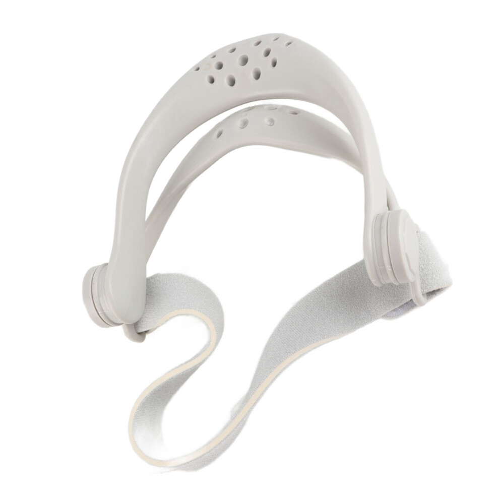 Neck Support Posture Corrector Neck Brace 360 Degree Adjustable Cervical Traction Device for Pain Pressure Relieve Grey