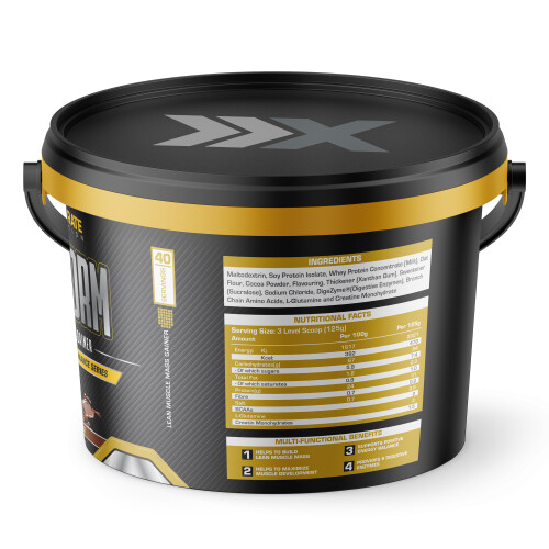 XCelerate Nutrition Perform Lean Mass Gainer 5kg - Vanilla Ice Cream 1
