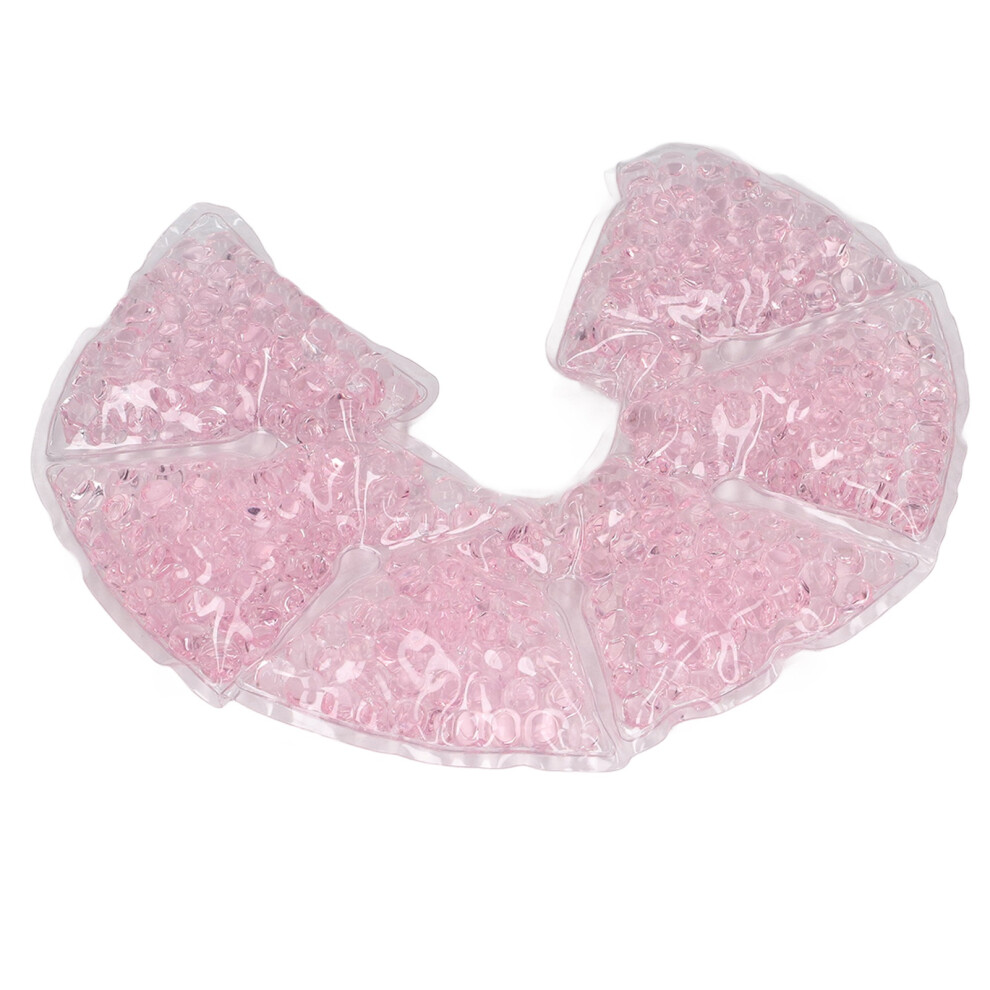 Breast Pack Hot Cold Compress Reduce Swelling Pain Dredge Mammary Gland Breastfeeding Gel Pads Pink