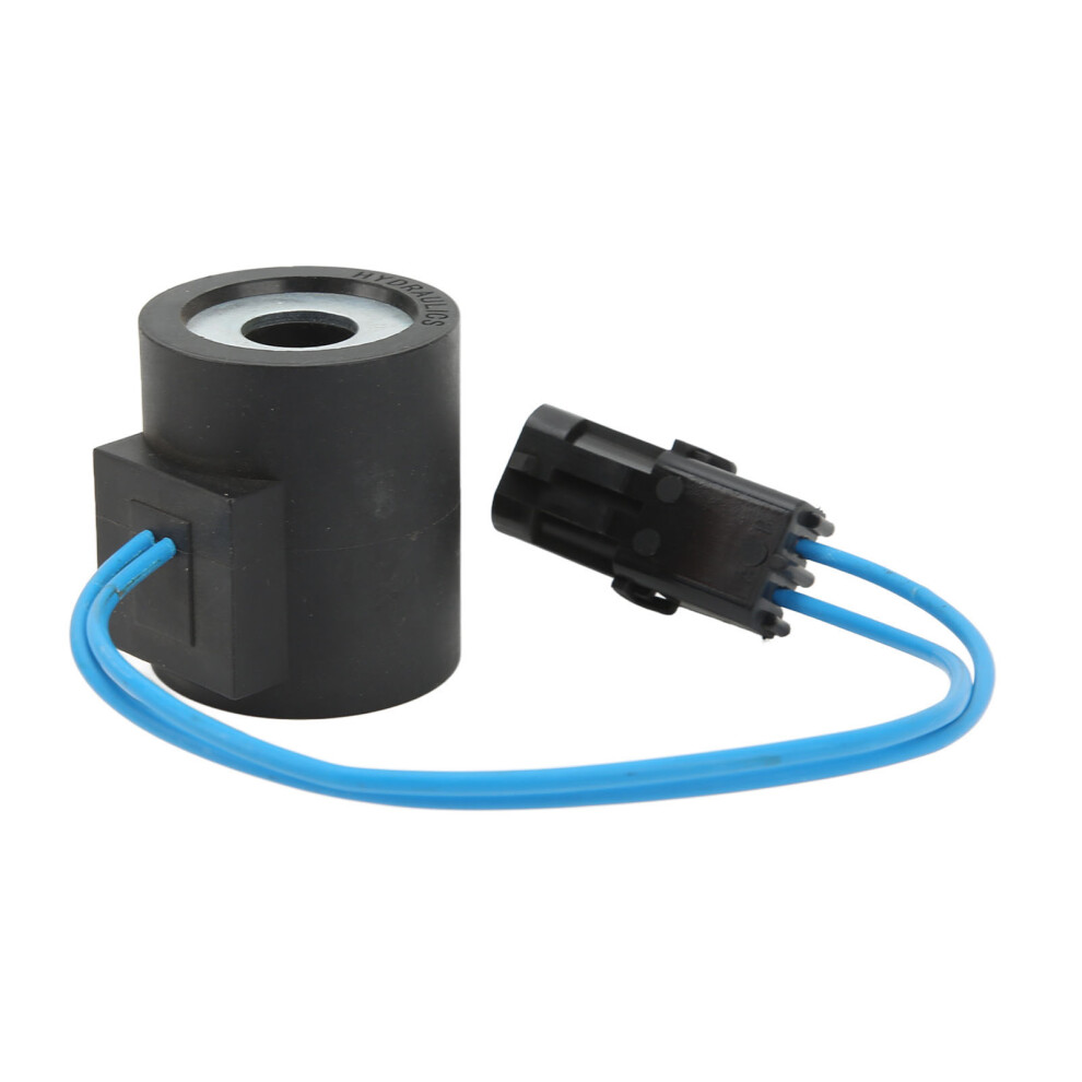 Electric Solenoid Coil At163482 2 Pin Electrical Coil Replacement For John Deere 300D 310D 315D Backhoe 24V 4991318092169