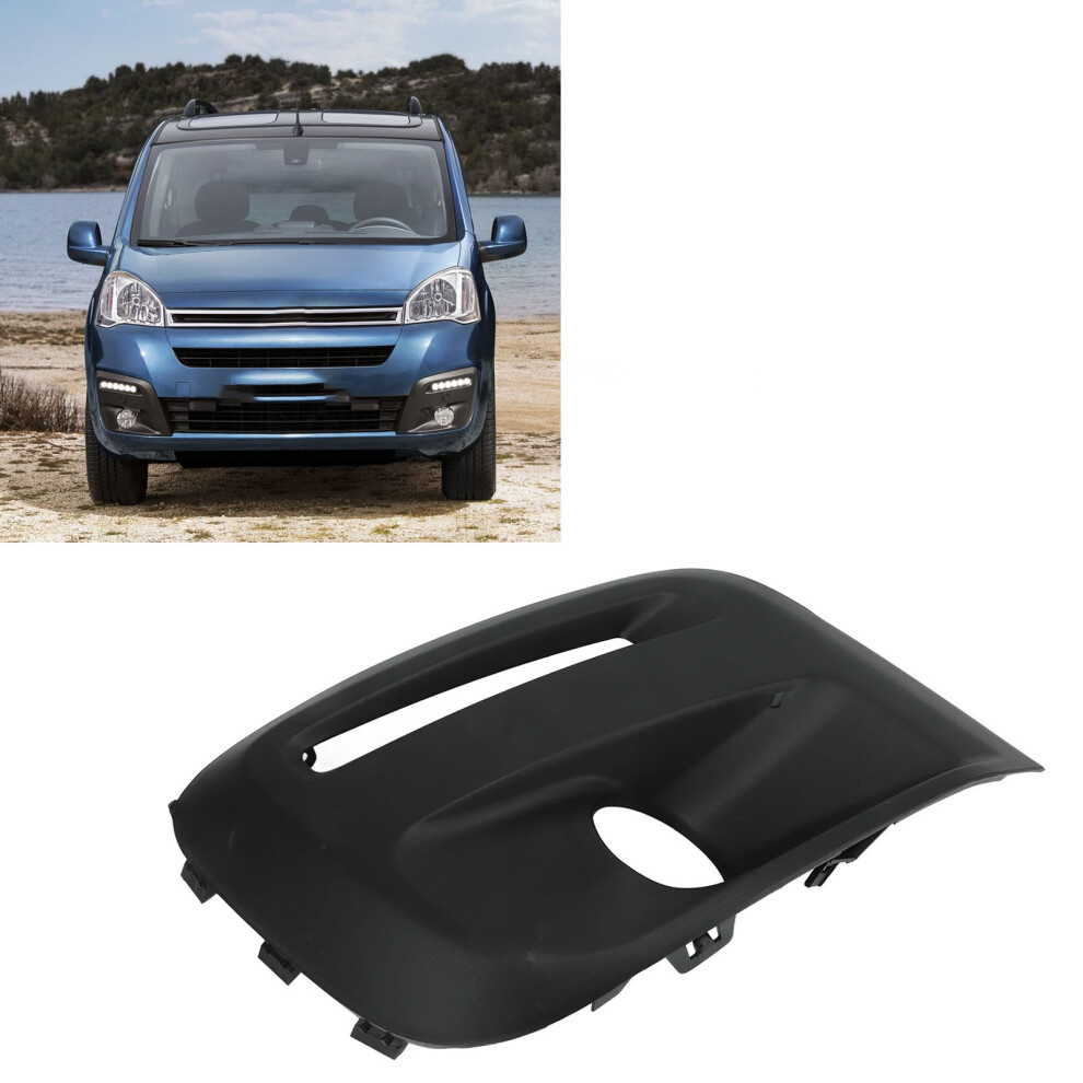Right Front Bumper Grille 1513564680 Foglight Frame Protector Cover Replacement For Citroen Berlingo 2015Â2018 7631318092314