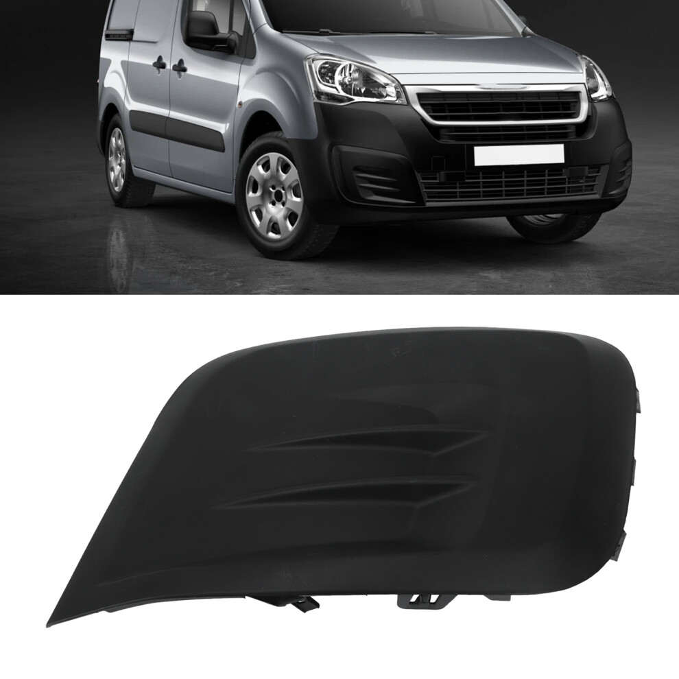 Front Left Bumper Grille 1613564580 Dustproof Weather Resistant Replacement For Citroen Berlingo 2015Â2019 5041318092443