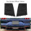 2pcs Rear Bumper Diffuser Valance Left Right Replacement for Ford Mustang GT Model 2018‑2020 10