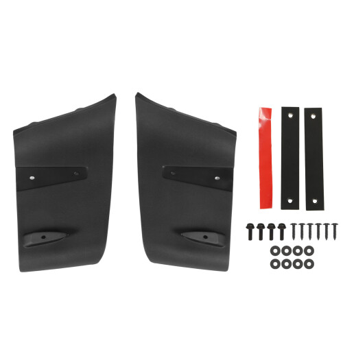 2pcs Rear Bumper Diffuser Valance Left Right Replacement for Ford Mustang GT Model 2018‑2020 1