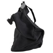 Fitness Workout Sandbag Weightlifting Training Sandbag Empty Exercise Power Bag with Handles Black