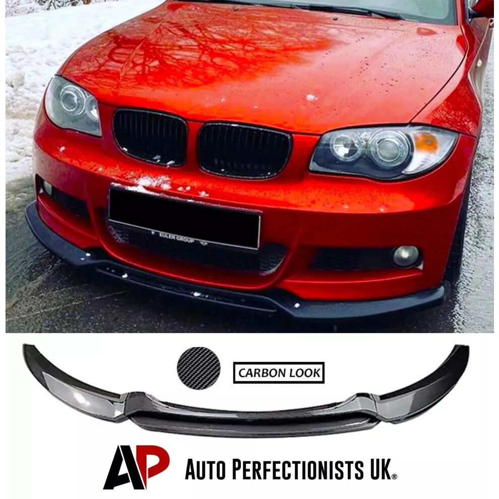 For Bmw 1 Series E82 E88 Front Splitter Lip M Sport Performance 07-13 5061072663864