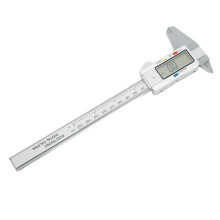 Digitaler Messschieber mit LCD-Display, 6 Zoll (150 mm), Silber, präzises Messwerkzeug