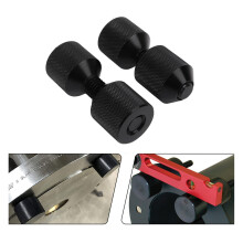 2 Stück Aluminium Gewindeeinsätze mit zwei Löchern für Flansch-Aligner nach ASME 150LB 1/2-14 Zoll