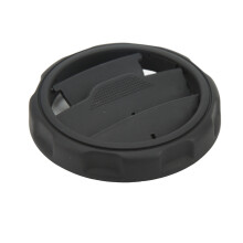 Car Center Console Rear Vent Grille LR041180 Black Round Replacement For Land Rover LR3 LR4