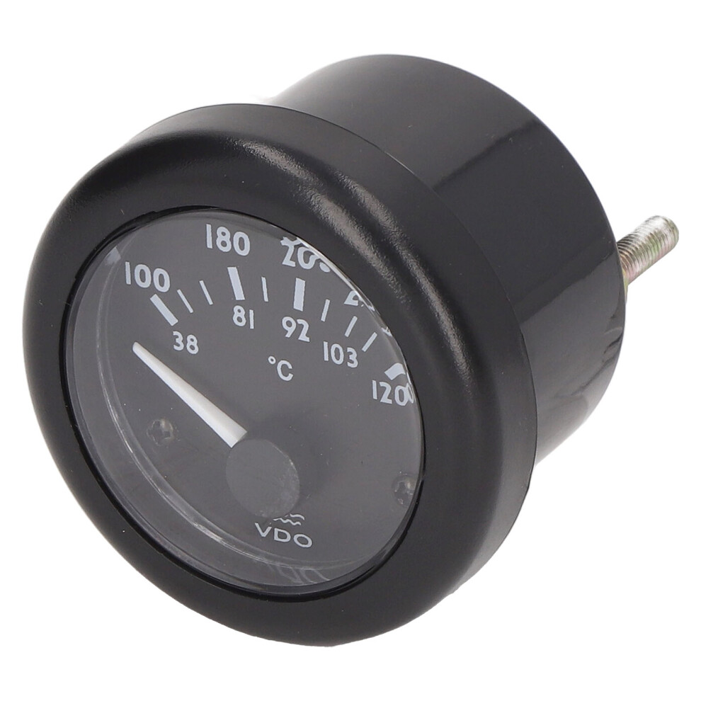 Engine Water Temperature Gauge 2In Wide Range High Accuracy Front Waterproof Diesel Generator Water Temp Meter 12V 7671318095434