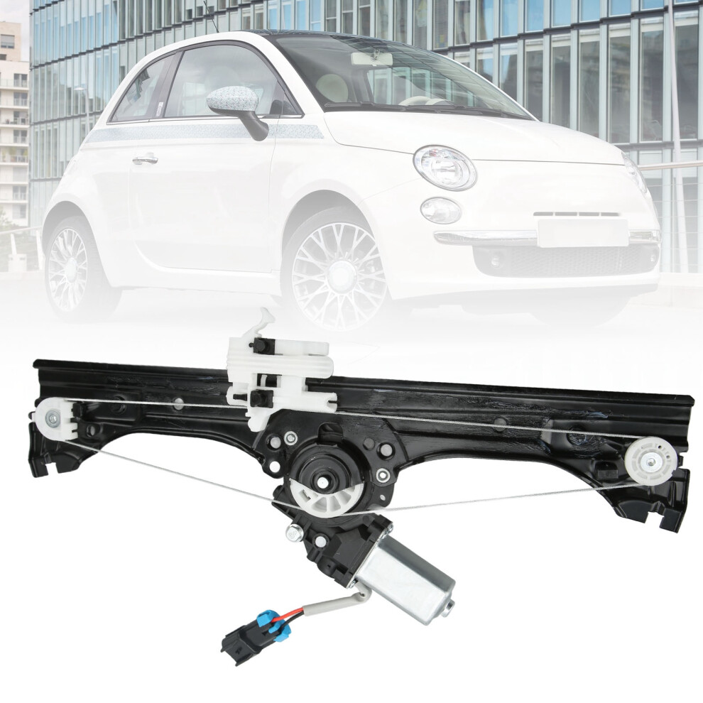 Window Regulator Assembly Front Right Passenger Side 68070266Ad Replacement For Fiat 500 5011318095973