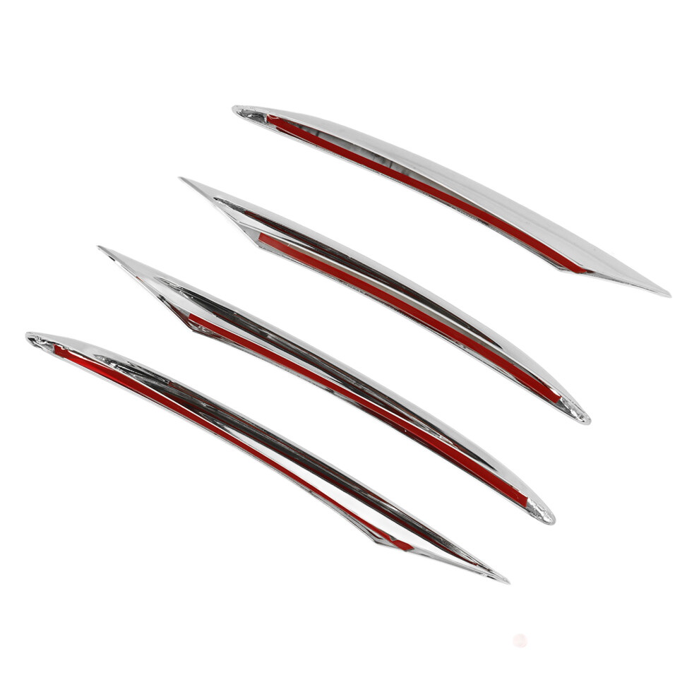 4Pcs Front Fog Lamp Strips Trim Sticker Replacement For MercedesâBenz E Class W213 Amg Line E43 8741318096355