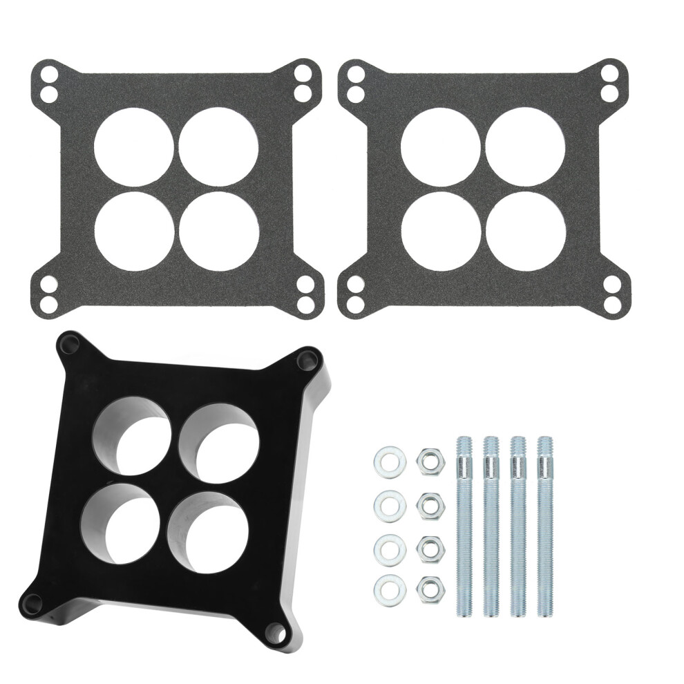 1In 4 Hole Carburetor Spacer Open Center Style Replacement For Holley For Sbc Bbc Engine 8771318097168