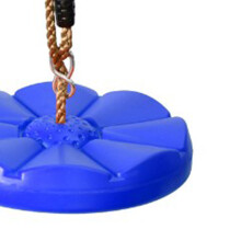 Robuste Kunststoffscheibe Baumschaukel für Kinder, Blau, 800g Outdoor-Spielzeug
