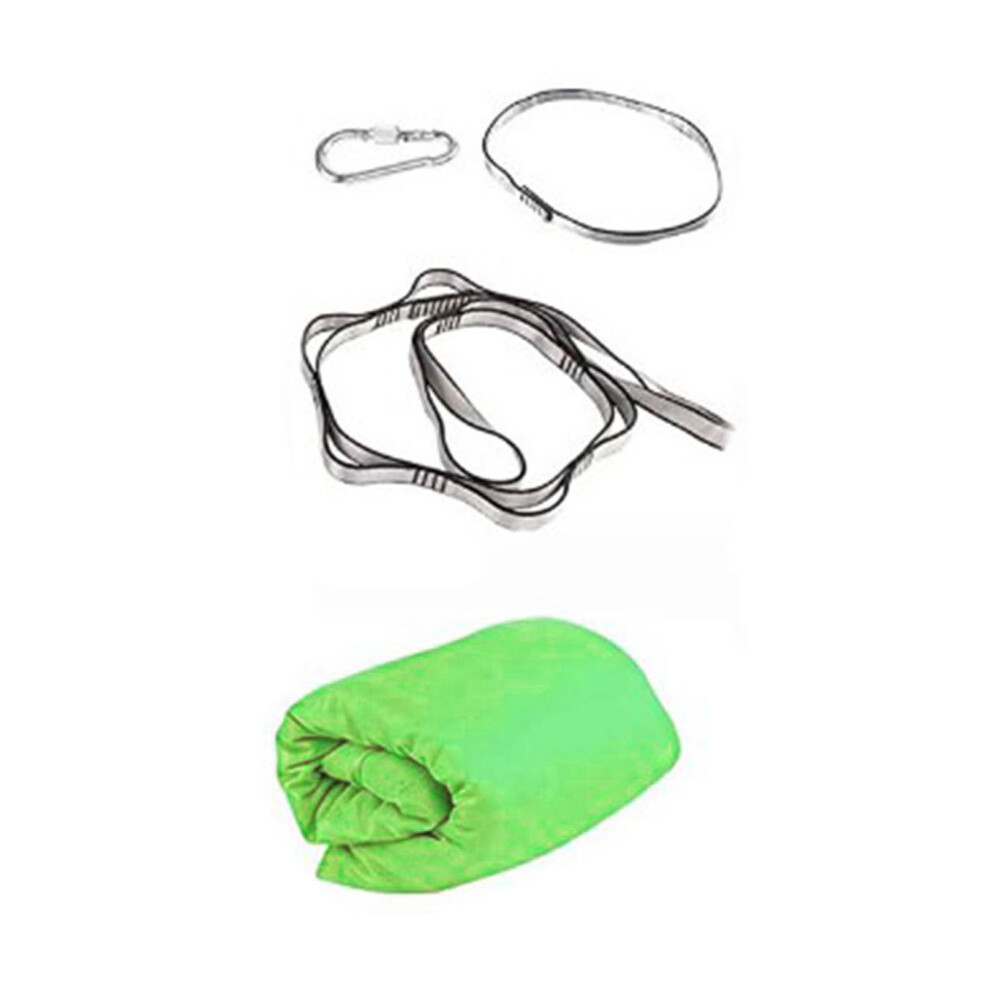 Children Elastic Hammock Indoor Outdoor Kids Sensory Swing Home Fitness Yoga Hammock Green