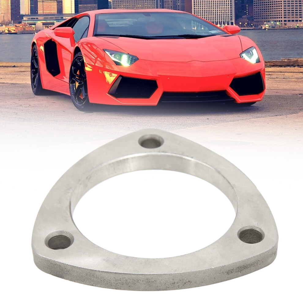3In 3 Bolt Exhaust Flange Steel Alloy Prevent Leakage Reduce Noise For Catback Exhaust Header 7671318114319