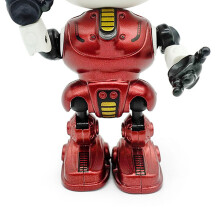 Mini Robot Talking Toy Alloy Intelligent Touch Control Recorded Conversation Charging Robot Kids Toys with LED Eyes