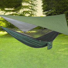 Wasserfeste Sonnen- und Regenschutzzeltüberdachung 230x140cm für Camping & Strand
Silbergrüner Polyester-Schattenmarkise, multifunktional