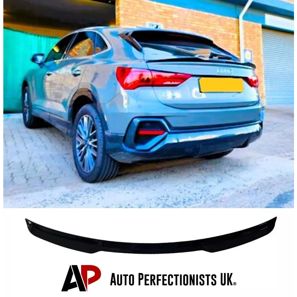 For Audi Q3 Sq3 Rsq3 Sportback Rear Boot Spoiler Mid Wing Suv 4X4 2018+ 5061072664786