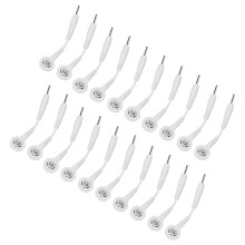 20 Stück Kupfer-PVC-Elektrodenleitungsdrähte, 2,0 Zoll, für Therapiegeräte