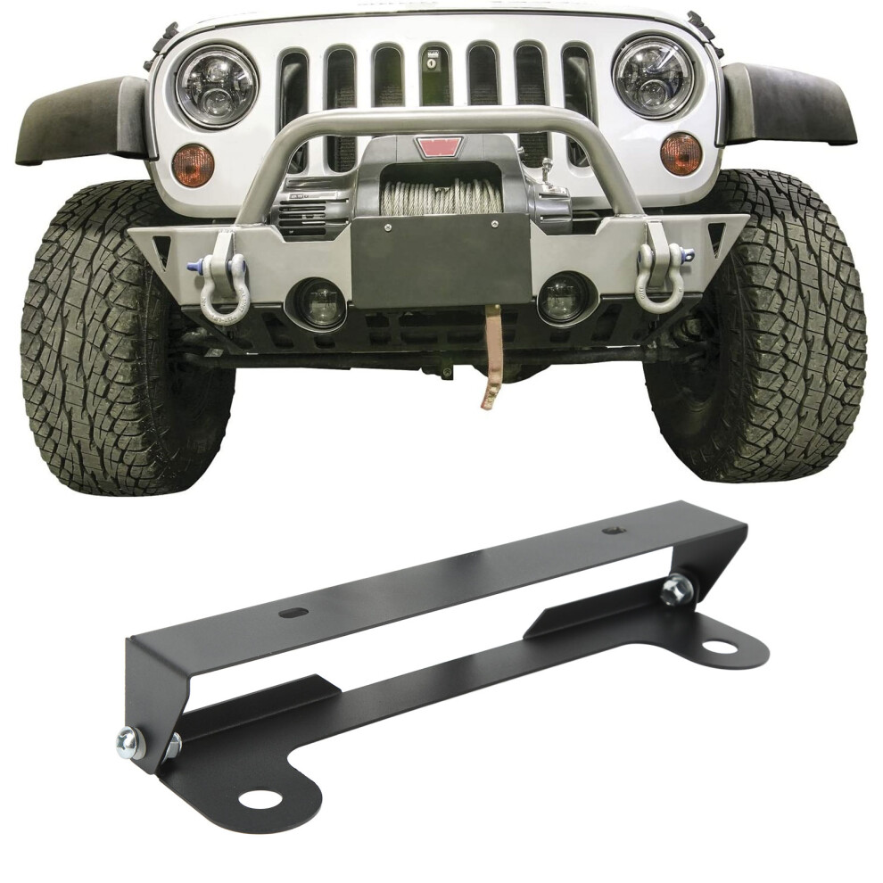 License Plate Frame Holder Metal Mounting Plate Universal Fit For Off Road Vehicles 3741318130726