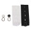 20pcs Extender Button Set with 10 Elastic Waist Extender Button 10 Collar Extender Button for Shirts Pants 1