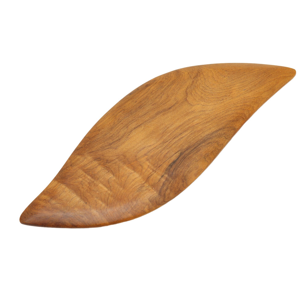 Gua Sha Scraper Face Body Universal Fragrant Wood Leaf Type Meridian Scraping Board