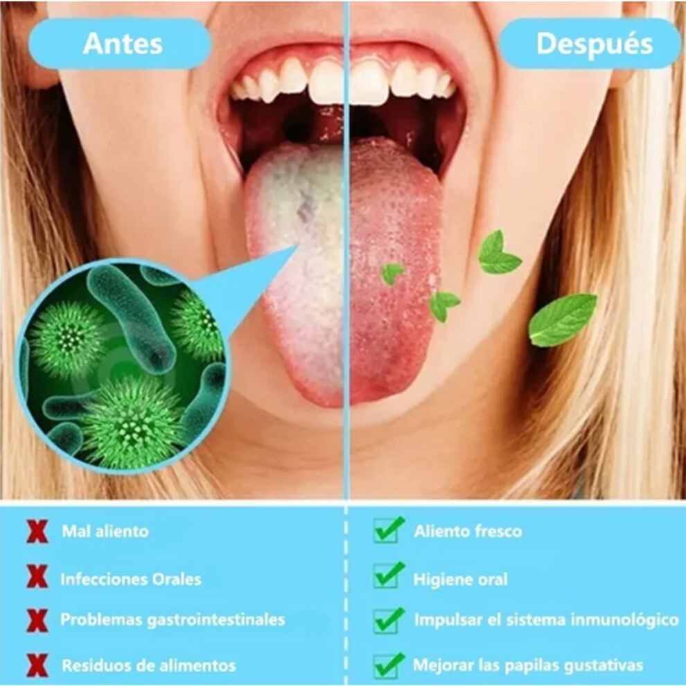 Tongue Scraper Ergonomic Stainless Steel Tongue Cleaner Brush Oral Cleaning Tool