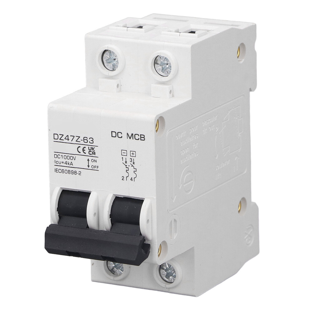 Dc Circuit Breaker Overload Protection Magnetic System Pv Circuit Breaker 2P 1000V 32A 4631318146775
