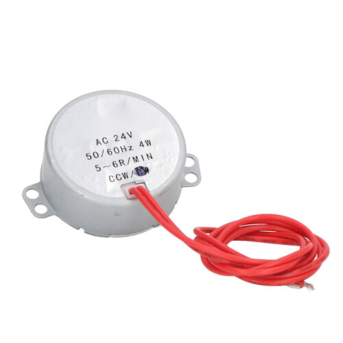 Kompakter 4W AC-Synchronmotor 24V 5–6 U/min für Massagesitzgeräte 1