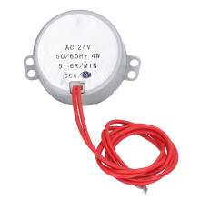 Synchronous Motor AC 24V 5‑6 RPM 4W CCW Synchron Motor Large Torsion for Appliances